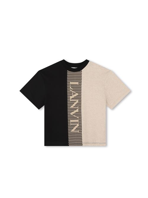 T-shirt, bambino, logata. LANVIN PARIS | N30143M92